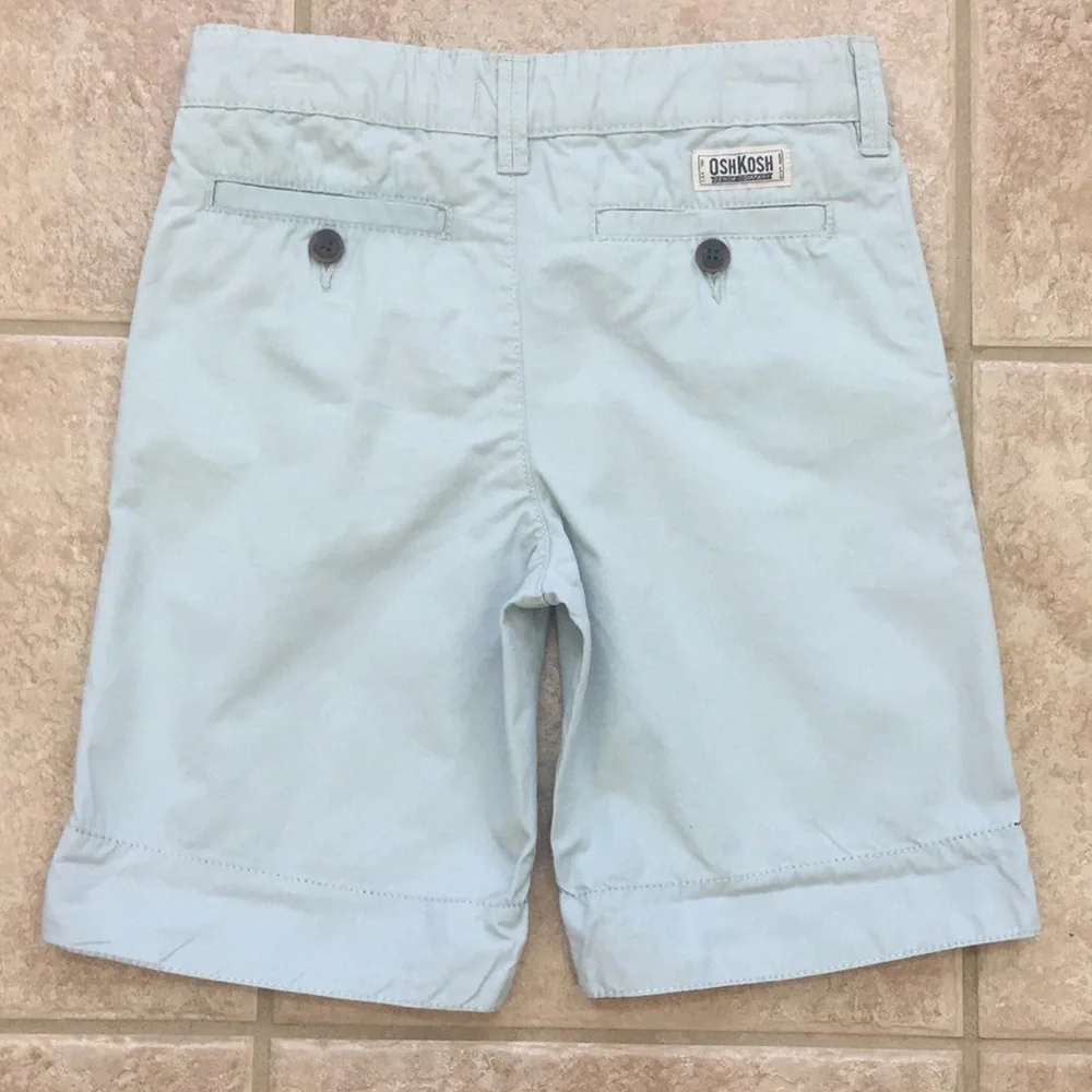 OshKosh B'gosh Flat Front Twill Roll Cuff Shorts